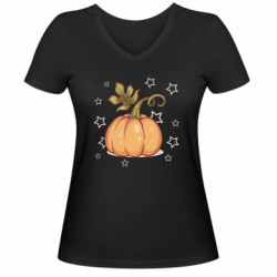 Женские футболки с V-образным вырезом