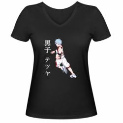 Женские футболки с V-образным вырезом