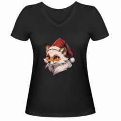 Жіночі футболки з V-подібним вирізом