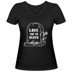 Жіночі футболки з V-подібним вирізом - FATLINE