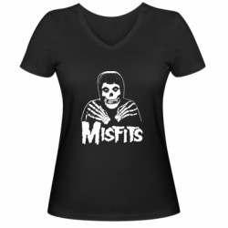 Женские футболки с V-образным вырезом