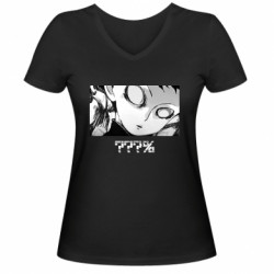 Женские футболки с V-образным вырезом