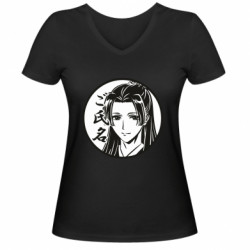 Женские футболки с V-образным вырезом