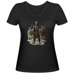 Женские футболки с V-образным вырезом - FATLINE