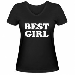 Жіночі футболки з V-подібним вирізом - FATLINE