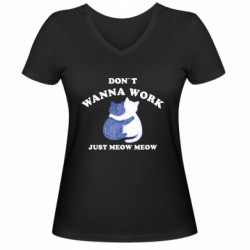 Жіночі футболки з V-подібним вирізом