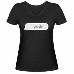 Женские футболки с V-образным вырезом