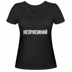 Женские футболки с V-образным вырезом - FATLINE