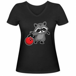 Жіночі футболки з V-подібним вирізом