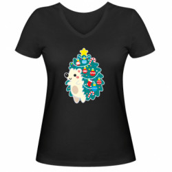 Женские футболки с V-образным вырезом