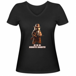 Женские футболки с V-образным вырезом