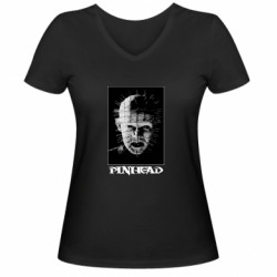 Женские футболки с V-образным вырезом