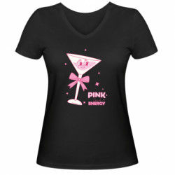 Женские футболки с V-образным вырезом