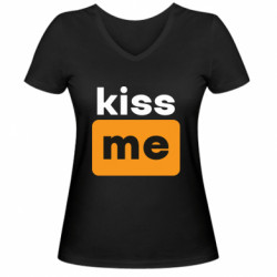 Жіночі футболки з V-подібним вирізом - FATLINE