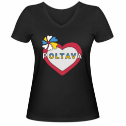 Женские футболки с V-образным вырезом - FATLINE