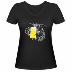 Жіночі футболки з V-подібним вирізом - FATLINE