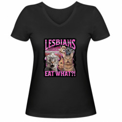 Жіночі футболки з V-подібним вирізом - FATLINE