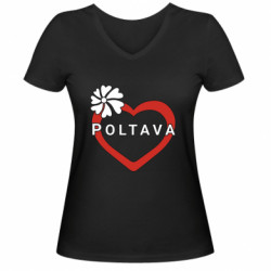 Женские футболки с V-образным вырезом - FATLINE