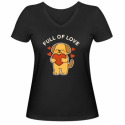 Женские футболки с V-образным вырезом