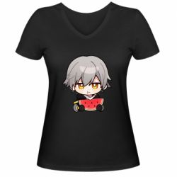 Жіночі футболки з V-подібним вирізом - FATLINE