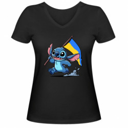 Жіночі футболки з V-подібним вирізом - FATLINE