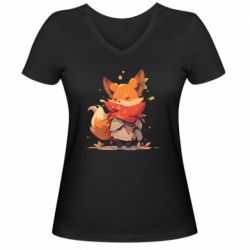 Женские футболки с V-образным вырезом