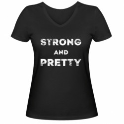 Жіночі футболки з V-подібним вирізом - FATLINE