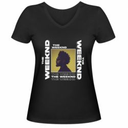 Женские футболки с V-образным вырезом - FATLINE