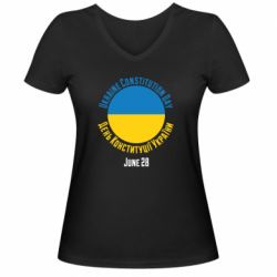 Жіночі футболки з V-подібним вирізом - FATLINE