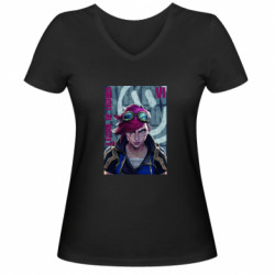 Женские футболки с V-образным вырезом - FATLINE