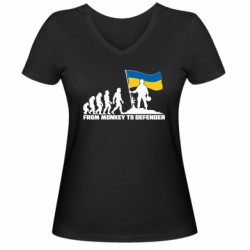 Женские футболки с V-образным вырезом - FATLINE