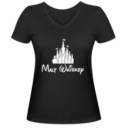 Женские футболки с V-образным вырезом