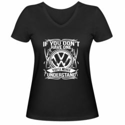 Жіночі футболки з V-подібним вирізом