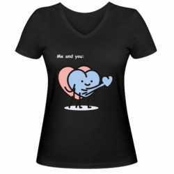 Женские футболки с V-образным вырезом - FATLINE