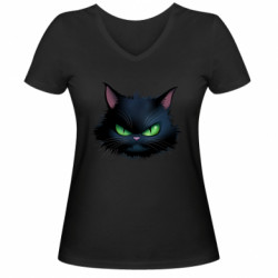 Женские футболки с V-образным вырезом