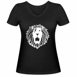 Женские футболки с V-образным вырезом - FATLINE