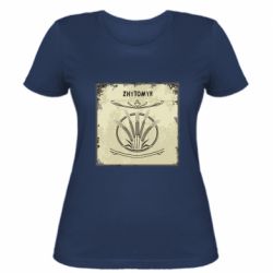 Жіноча футболка Житомир Old School - FATLINE Жіноча футболка Житомир Old School