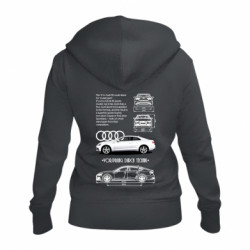 Женские худи на молнии