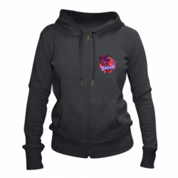 Женские худи на молнии