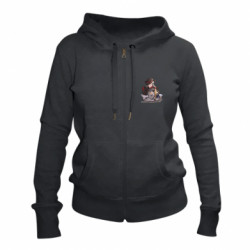 Женские худи на молнии