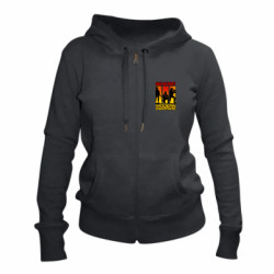 Женские худи на молнии