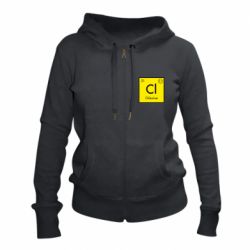 Женские худи на молнии