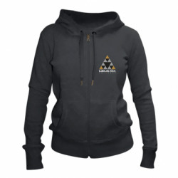 Женские худи на молнии