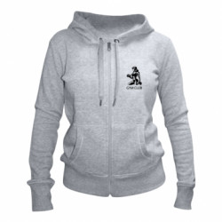 Женские худи на молнии