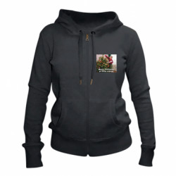 Женские худи на молнии