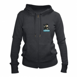 Женские худи на молнии