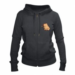 Женские худи на молнии