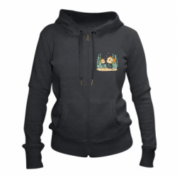 Жіночі худі на блискавці