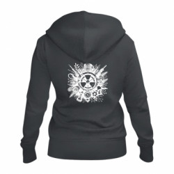 Женские худи на молнии