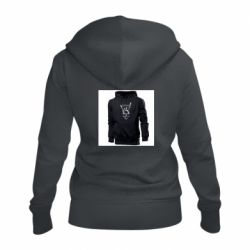 Женские худи на молнии